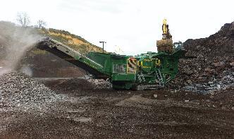 Crushed stone, sand and gravel production ...