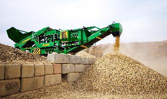 machinery used in crushing of stones